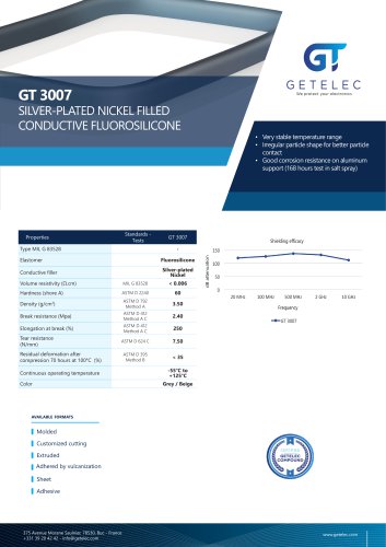 GETELEC - Data sheet GT3007