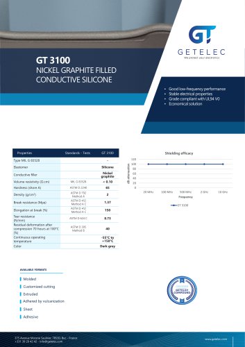 GETELEC - Data sheet GT3100