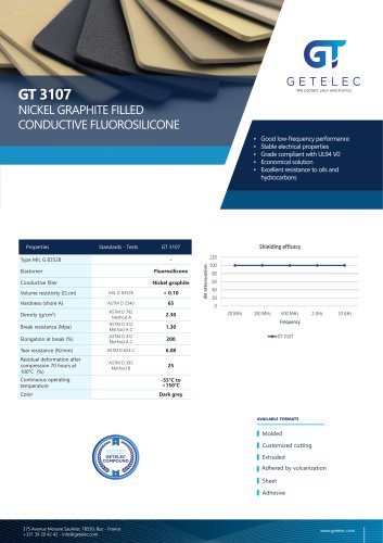 Getelec - data sheet GT3107