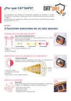 Dispositivo de seguridad multifunción CAT'SAFE-2