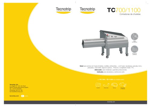 Cortadoras CHOP TC‑700/1100
