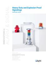 Heavy-Duty and Explosion Proof Signalings