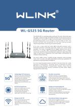 G525 5G Router datasheet 