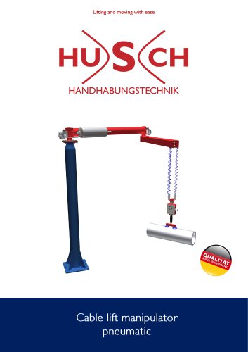 HUSCH handling technology Cable lift manipulator flyer