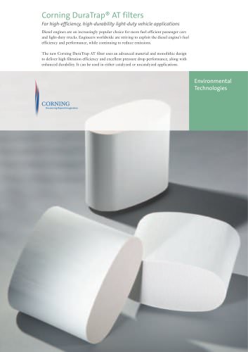 Corning DuraTrap® AT filters 