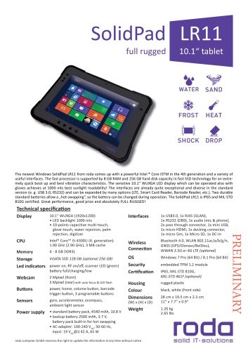 SolidPad LR11