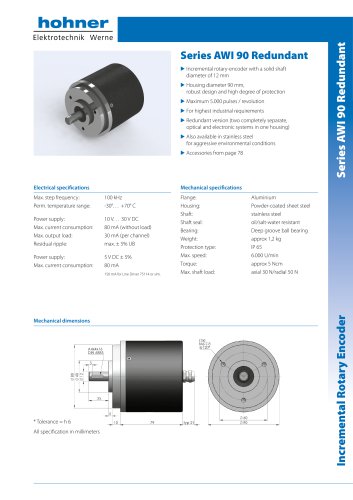 Series AWI 90 Redundant