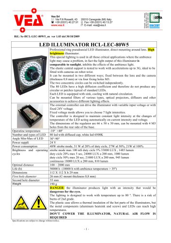 HCL-LEC-80-W5