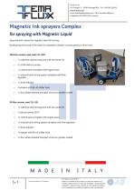 Magnetic Ink sprayers Complex