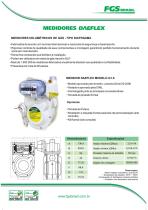 MEDIDORES VOLUMÉTRICOS DE GÂS - TIPO DIAFRAGMA - 1