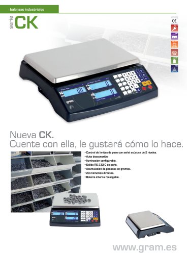 [ES] Brochure GRAM CK