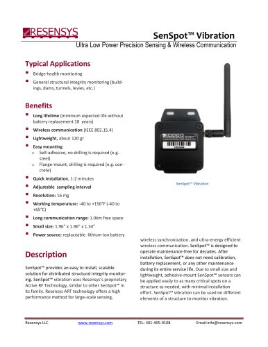 New Vibration SenSpot