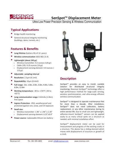 SenSpot™ Displacement Meter