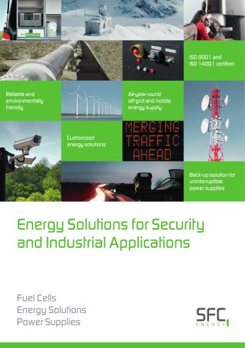 Energy Solutions for Security and Industrial Applications