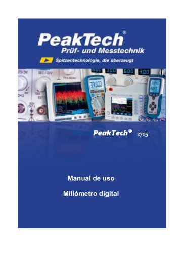 PeakTech® P 2705