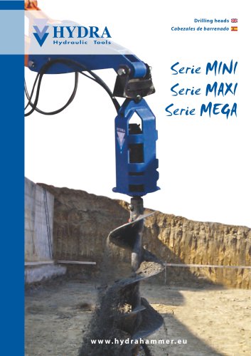 MINI-MEGA-MAXI DRILLING HEADS