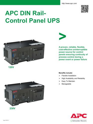 APC DIN RailControl Panel UPS