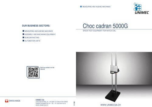 Chocs cadrans 5000g