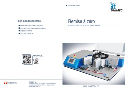 ZERO-RESETTING: CHECK OF THE HANDS HOLDING