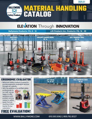 MATERIAL HANDLING CATALOG