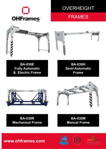 OVER HEIGHT FRAMES