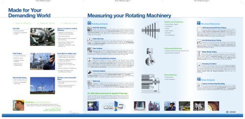 Energy and Process Industries - Noise and Vibration Test and Measurement Solutions