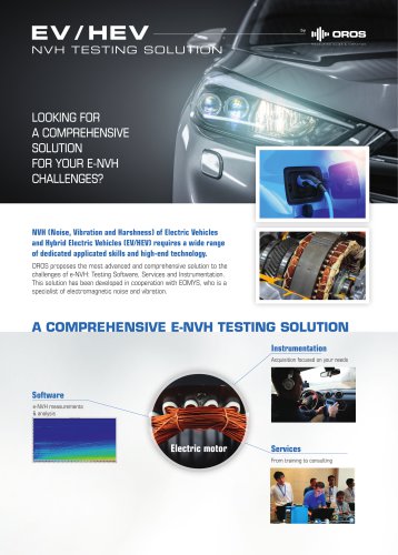 EV / HEV NVH TESTING SOLUTION