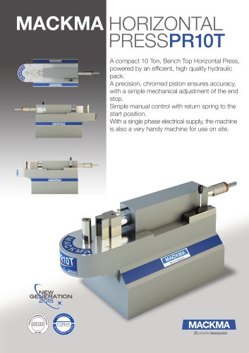 Horizontal Press PR10T