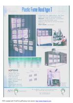 PLASTIC FUME HOOD TYPE T