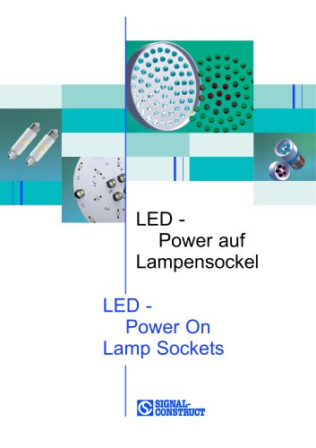 LED - Power On Lamp Sockets