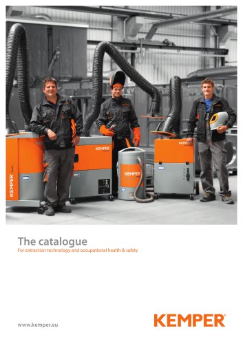 The catalogue For extraction technology and occupational health & safety