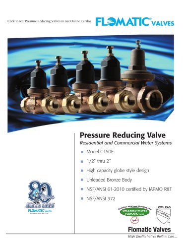 Pressure Reducin Valves