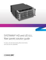 SYSTIMAX® HD and UD ULL fiber panels solution guide