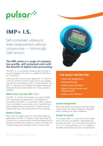 IMP I.S. Sales Brochure