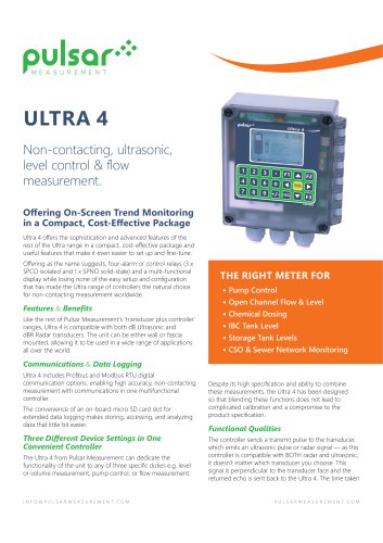 Ultra 4 Sales Brochure