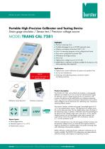 Data Sheet Model 7281