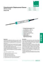 Data sheet Model 8709 (2025)