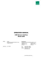 Operation manual 2025