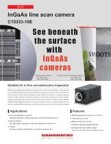 InGaAs line scan camera C15333-10E