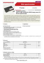 Mini-spectrometer TF series C14214MA