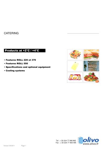 Isotermic containers for Catering