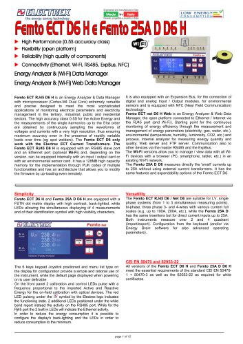 FEMTO ECT NET D6