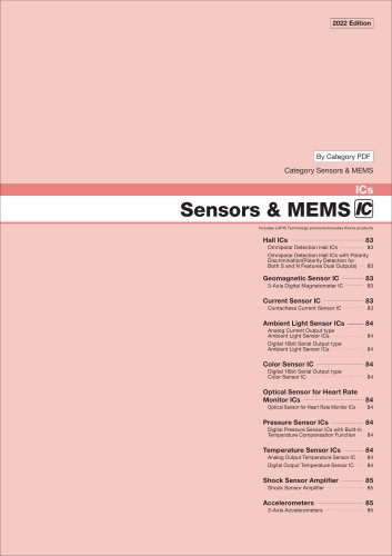 Sensors & MEMS