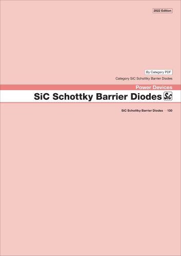 SiC Schottky Barrier Diodes