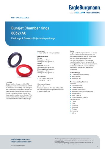 Burajet Chamber rings 8032/AU