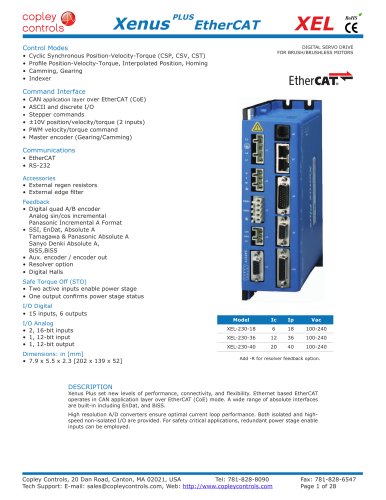 Xenus PLUS EtherCAT