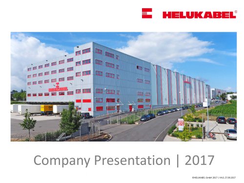 HELUKABEL Company Presentation