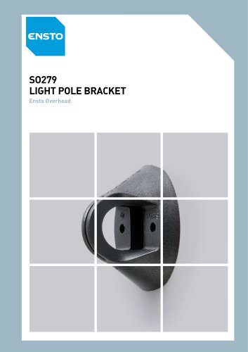 SO279 Light pole bracket