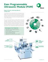 Esec Programmable Ultrasonic Module (PUM)