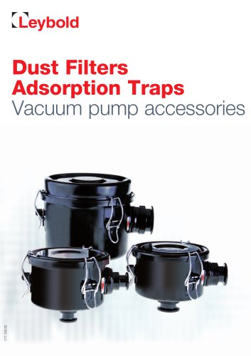 Dust Filters / Adsorption Traps